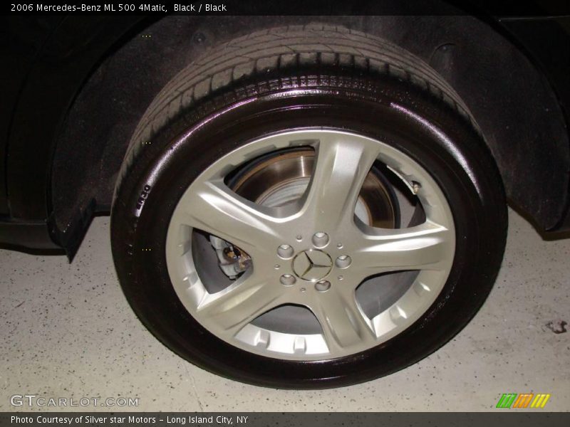 Black / Black 2006 Mercedes-Benz ML 500 4Matic