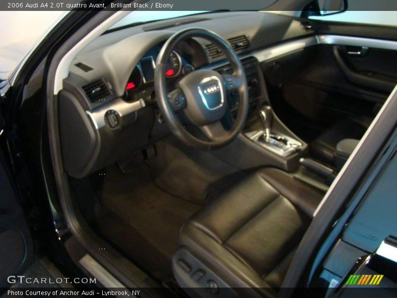 Brilliant Black / Ebony 2006 Audi A4 2.0T quattro Avant