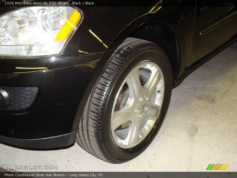 Black / Black 2006 Mercedes-Benz ML 500 4Matic