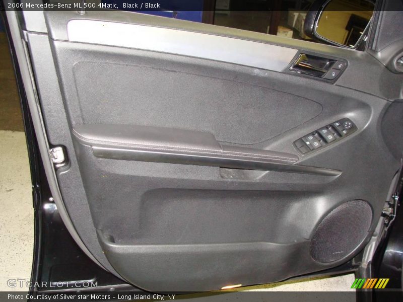 Black / Black 2006 Mercedes-Benz ML 500 4Matic