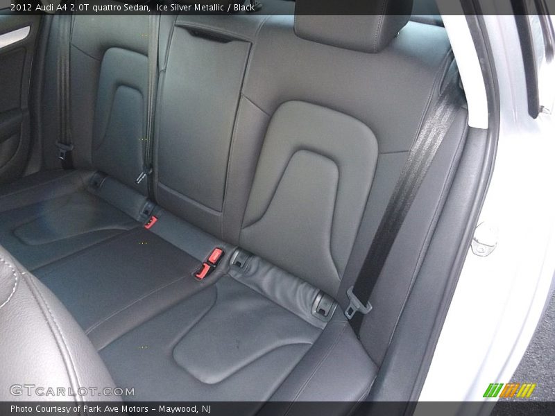 Ice Silver Metallic / Black 2012 Audi A4 2.0T quattro Sedan