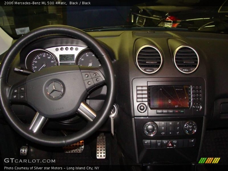 Black / Black 2006 Mercedes-Benz ML 500 4Matic