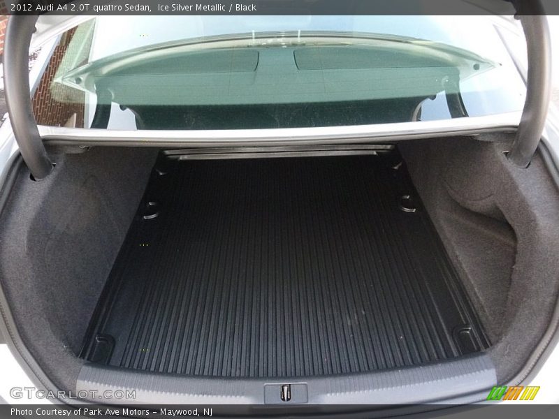 Ice Silver Metallic / Black 2012 Audi A4 2.0T quattro Sedan
