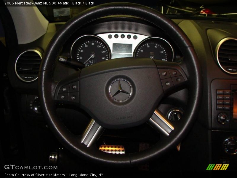 Black / Black 2006 Mercedes-Benz ML 500 4Matic
