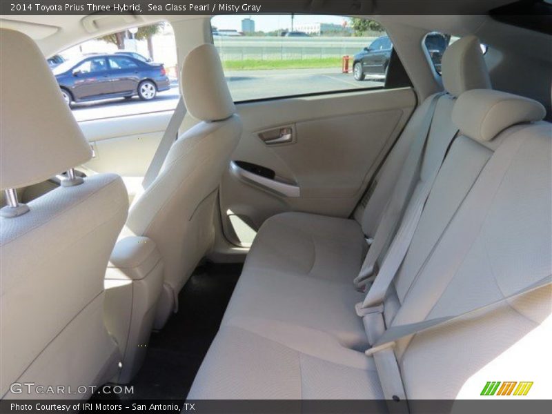 Sea Glass Pearl / Misty Gray 2014 Toyota Prius Three Hybrid
