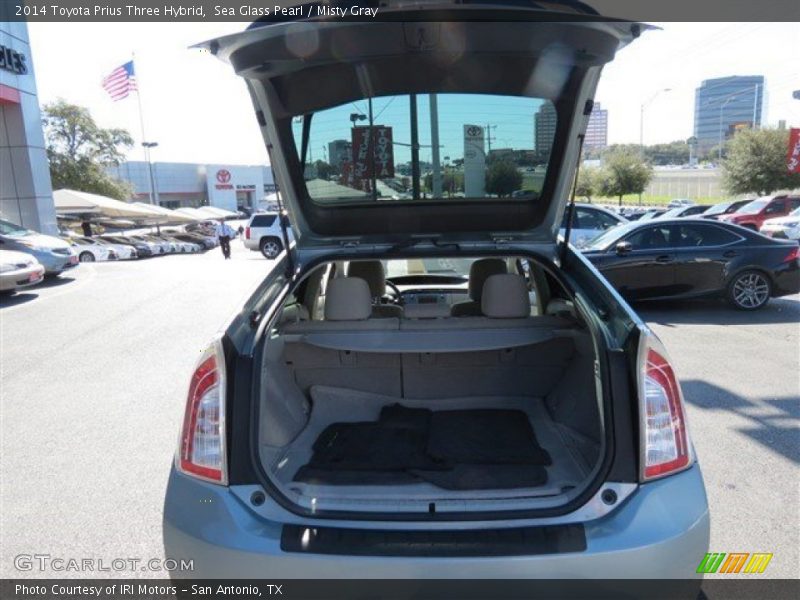 Sea Glass Pearl / Misty Gray 2014 Toyota Prius Three Hybrid