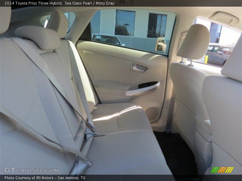Sea Glass Pearl / Misty Gray 2014 Toyota Prius Three Hybrid