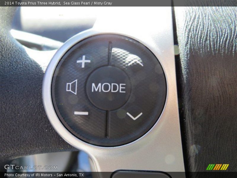 Sea Glass Pearl / Misty Gray 2014 Toyota Prius Three Hybrid