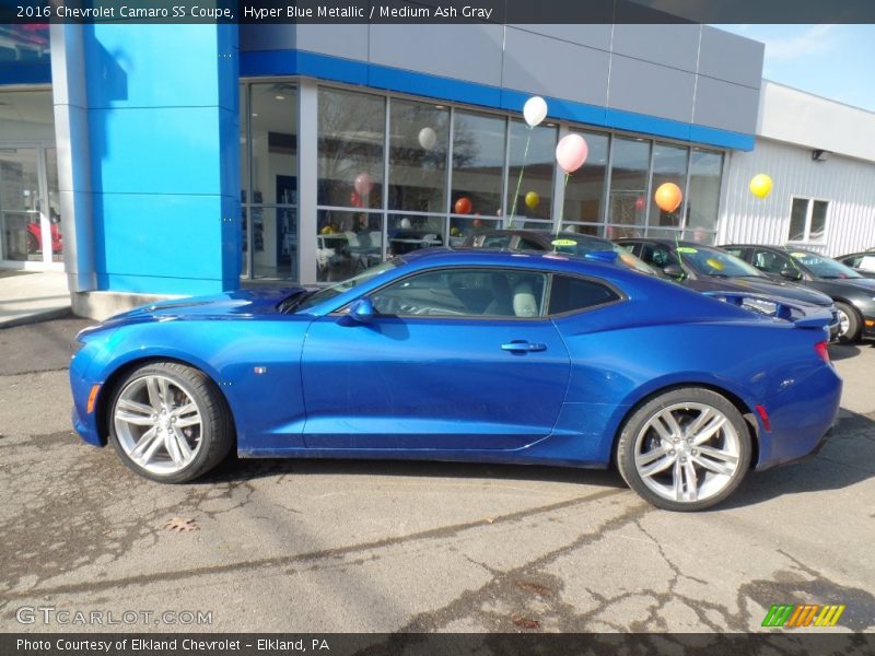  2016 Camaro SS Coupe Hyper Blue Metallic