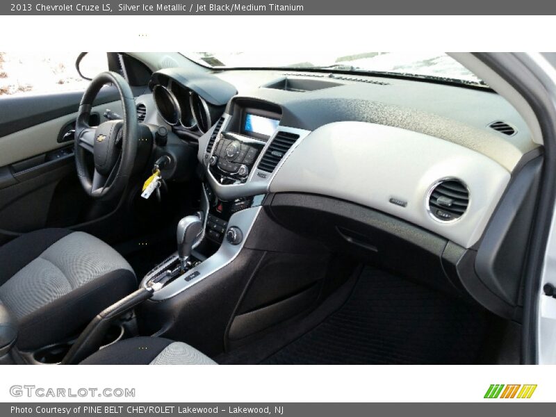 Silver Ice Metallic / Jet Black/Medium Titanium 2013 Chevrolet Cruze LS
