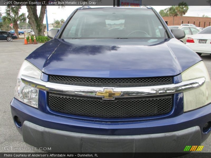 Laser Blue Metallic / Light Gray 2005 Chevrolet Equinox LT