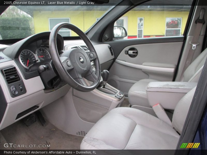 Laser Blue Metallic / Light Gray 2005 Chevrolet Equinox LT