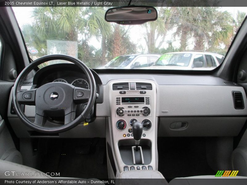 Laser Blue Metallic / Light Gray 2005 Chevrolet Equinox LT
