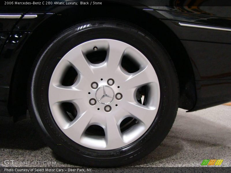 Black / Stone 2006 Mercedes-Benz C 280 4Matic Luxury