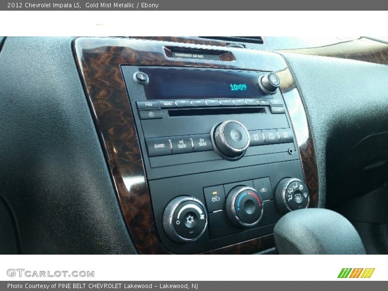 Gold Mist Metallic / Ebony 2012 Chevrolet Impala LS