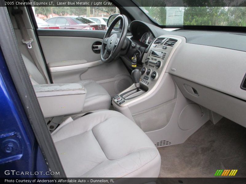 Laser Blue Metallic / Light Gray 2005 Chevrolet Equinox LT