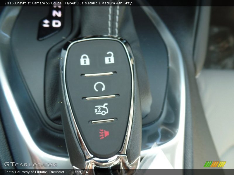 Keys of 2016 Camaro SS Coupe