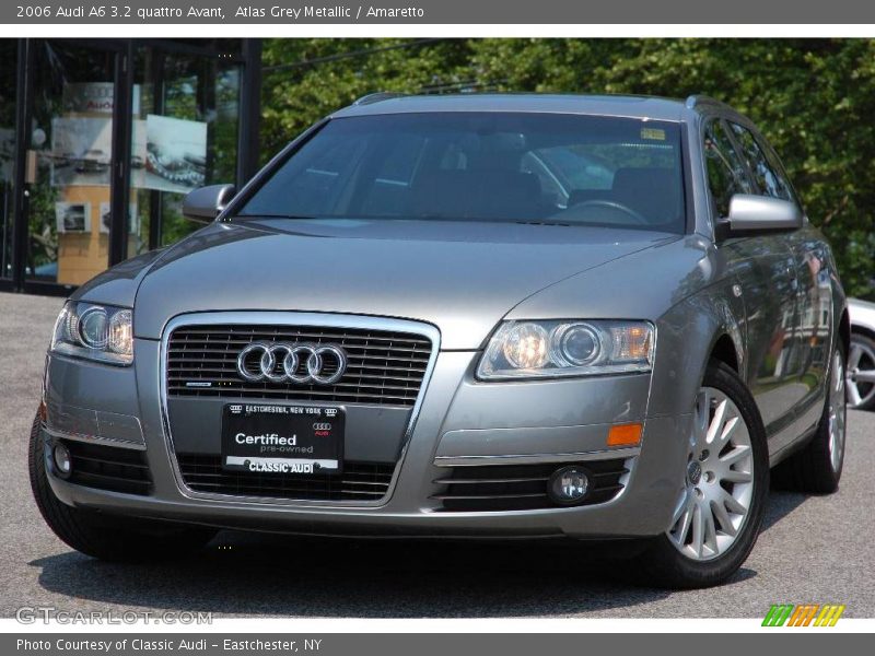 Atlas Grey Metallic / Amaretto 2006 Audi A6 3.2 quattro Avant