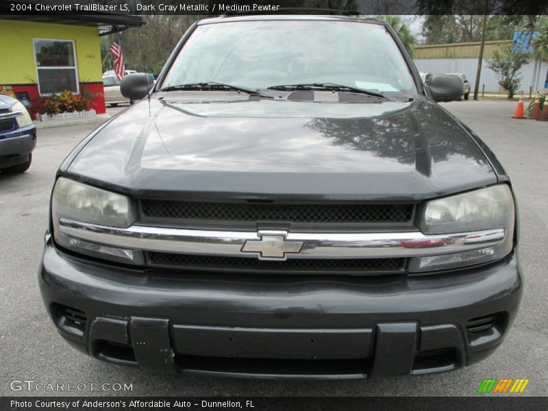 Dark Gray Metallic / Medium Pewter 2004 Chevrolet TrailBlazer LS