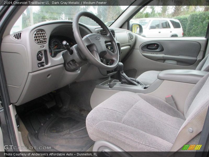  2004 TrailBlazer LS Medium Pewter Interior
