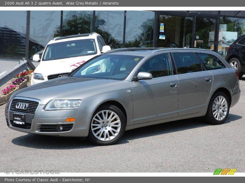 Atlas Grey Metallic / Amaretto 2006 Audi A6 3.2 quattro Avant