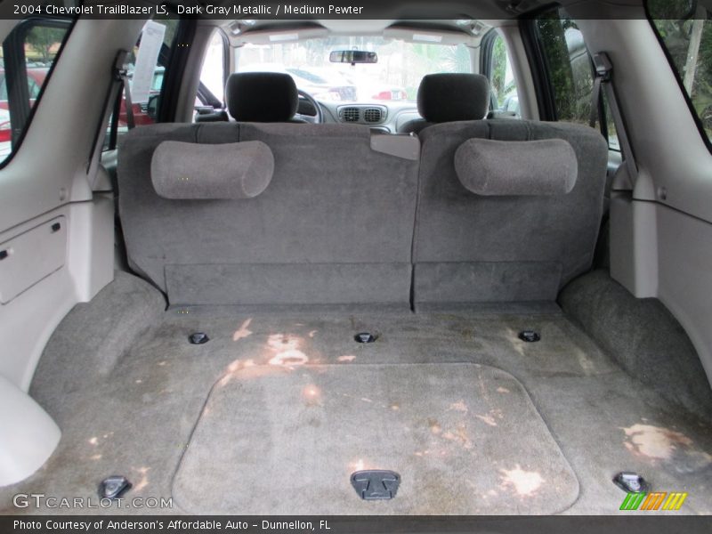 Dark Gray Metallic / Medium Pewter 2004 Chevrolet TrailBlazer LS