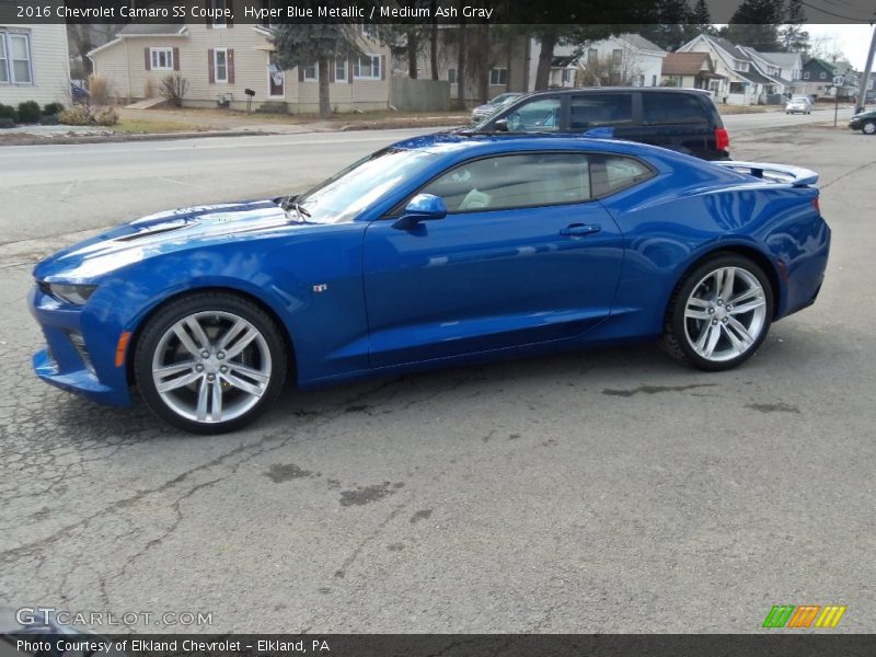  2016 Camaro SS Coupe Hyper Blue Metallic