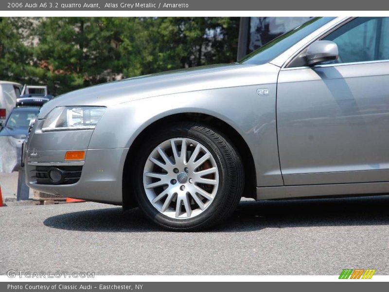 Atlas Grey Metallic / Amaretto 2006 Audi A6 3.2 quattro Avant