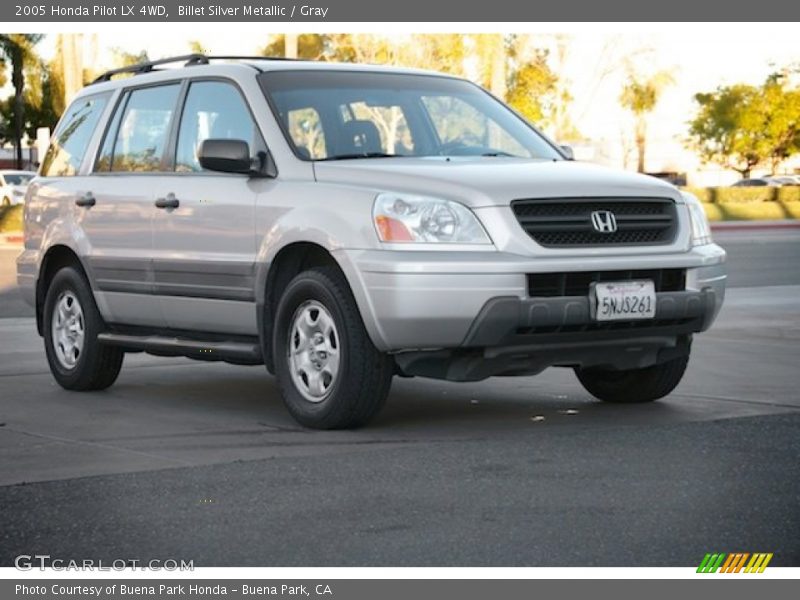 Billet Silver Metallic / Gray 2005 Honda Pilot LX 4WD