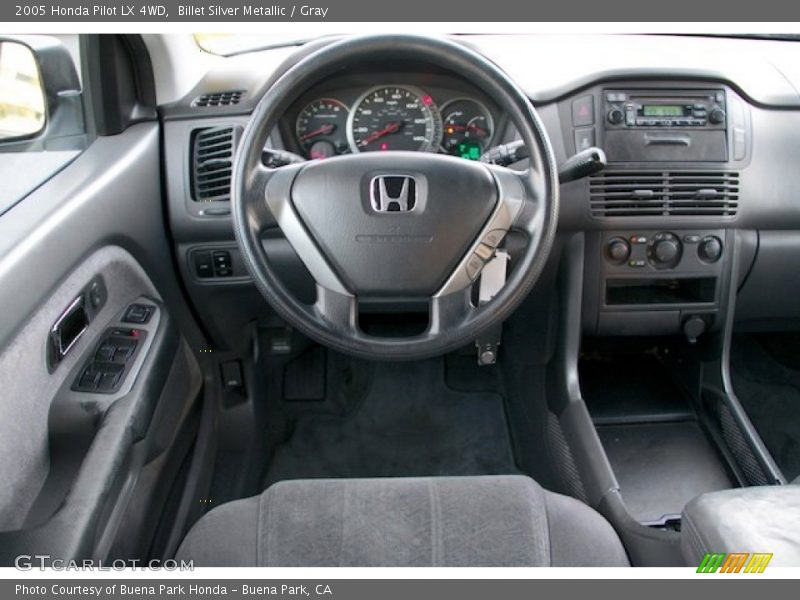 Billet Silver Metallic / Gray 2005 Honda Pilot LX 4WD
