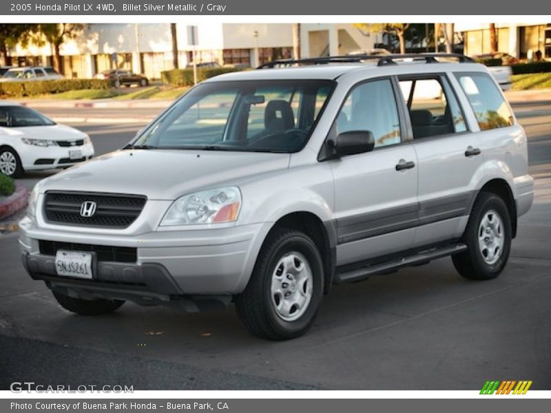 Billet Silver Metallic / Gray 2005 Honda Pilot LX 4WD