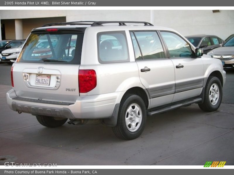 Billet Silver Metallic / Gray 2005 Honda Pilot LX 4WD