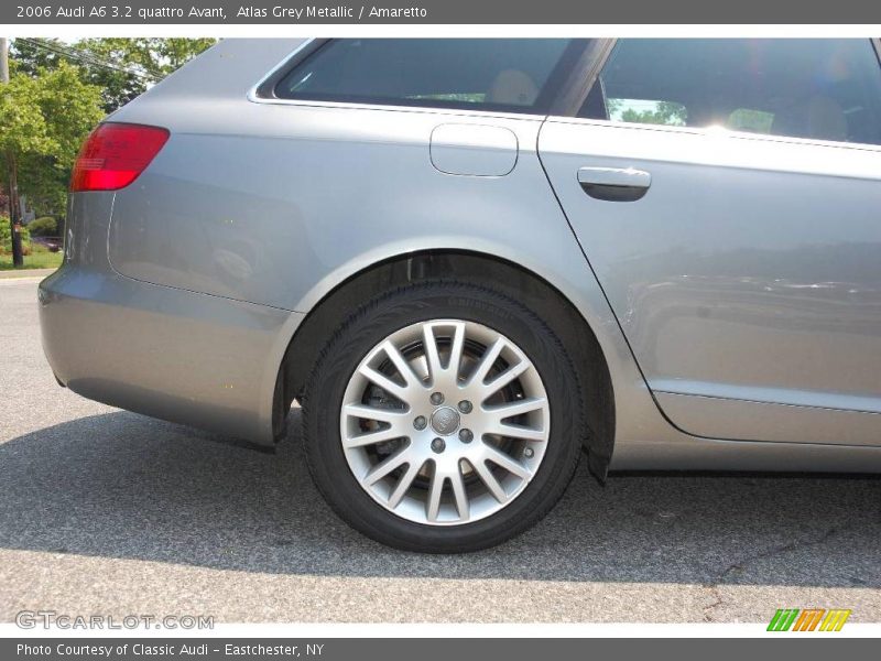 Atlas Grey Metallic / Amaretto 2006 Audi A6 3.2 quattro Avant