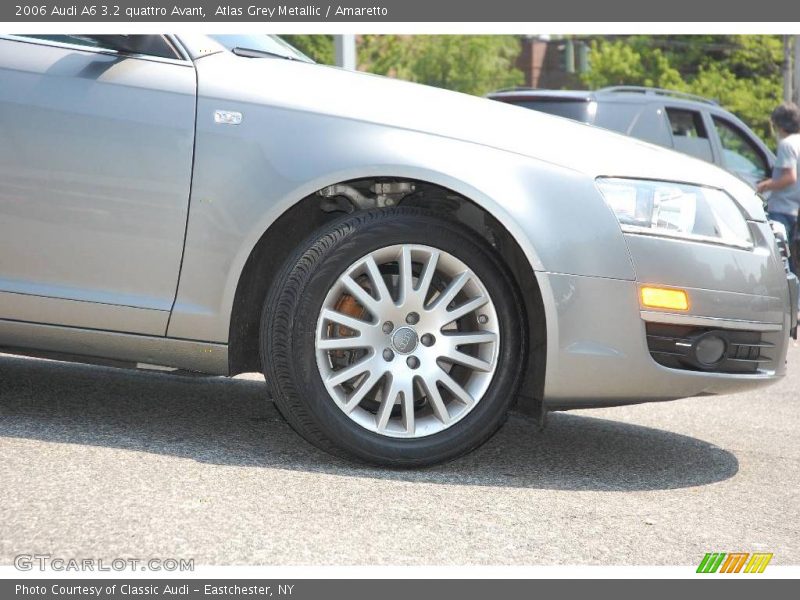 Atlas Grey Metallic / Amaretto 2006 Audi A6 3.2 quattro Avant