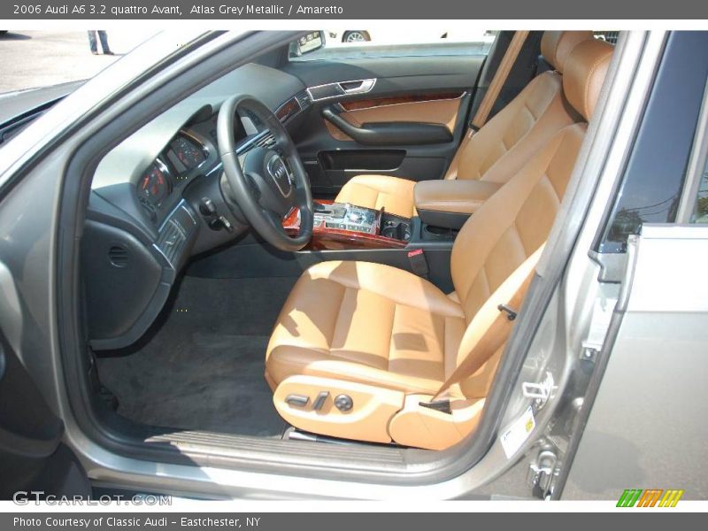 Atlas Grey Metallic / Amaretto 2006 Audi A6 3.2 quattro Avant