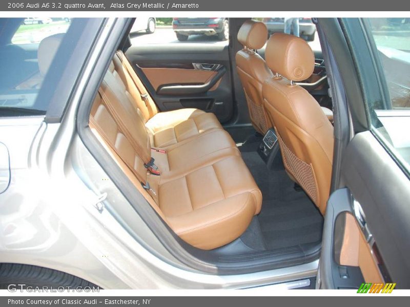 Atlas Grey Metallic / Amaretto 2006 Audi A6 3.2 quattro Avant