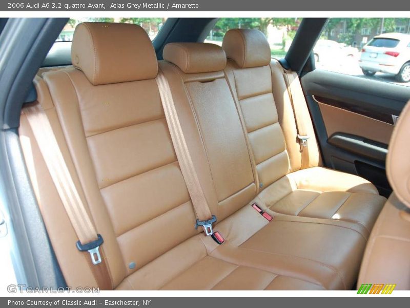 Atlas Grey Metallic / Amaretto 2006 Audi A6 3.2 quattro Avant