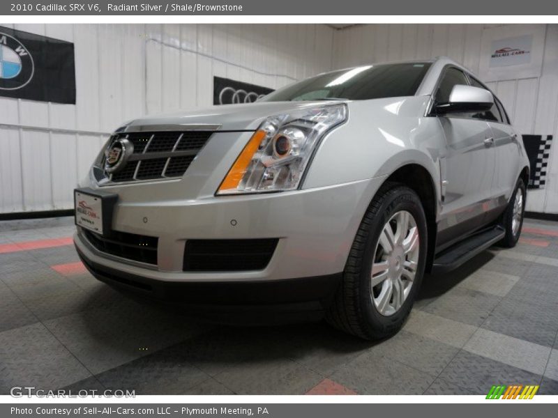 Radiant Silver / Shale/Brownstone 2010 Cadillac SRX V6