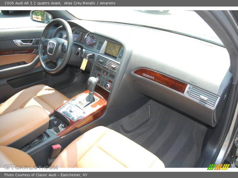 Atlas Grey Metallic / Amaretto 2006 Audi A6 3.2 quattro Avant