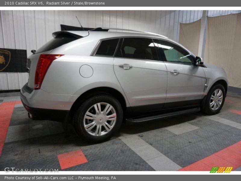 Radiant Silver / Shale/Brownstone 2010 Cadillac SRX V6