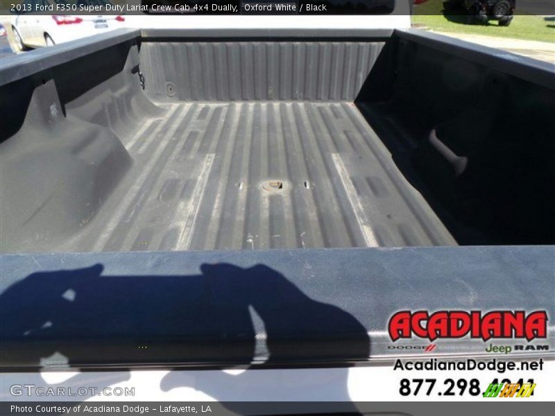 Oxford White / Black 2013 Ford F350 Super Duty Lariat Crew Cab 4x4 Dually
