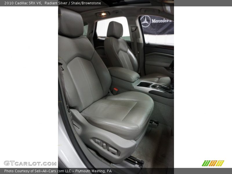 Radiant Silver / Shale/Brownstone 2010 Cadillac SRX V6