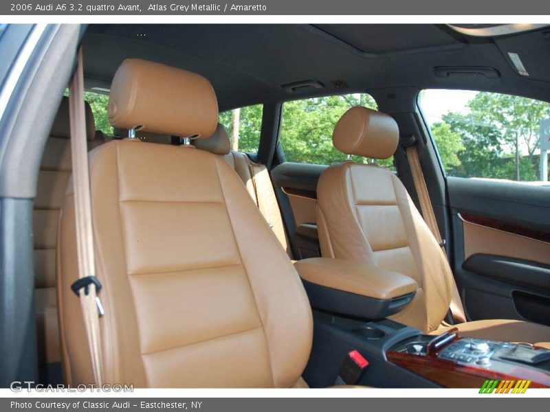 Atlas Grey Metallic / Amaretto 2006 Audi A6 3.2 quattro Avant