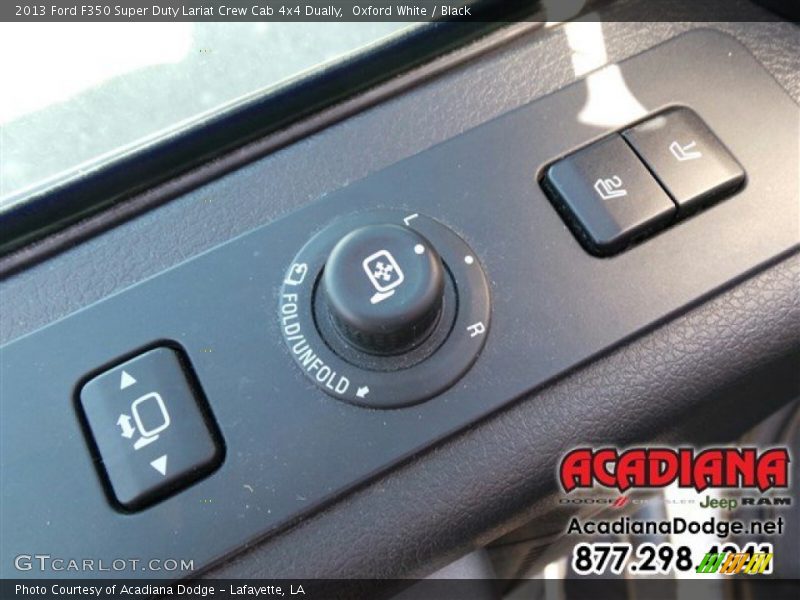 Oxford White / Black 2013 Ford F350 Super Duty Lariat Crew Cab 4x4 Dually