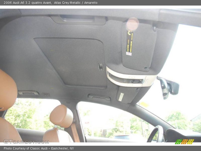 Atlas Grey Metallic / Amaretto 2006 Audi A6 3.2 quattro Avant