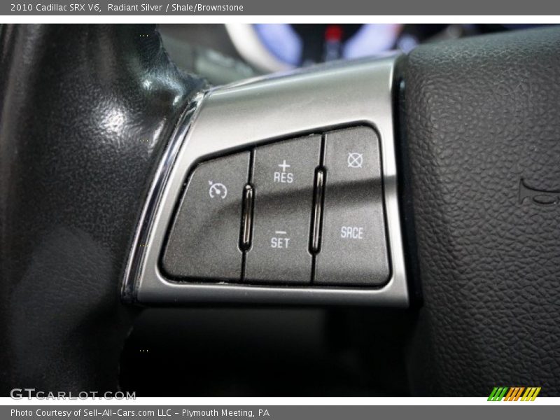 Radiant Silver / Shale/Brownstone 2010 Cadillac SRX V6