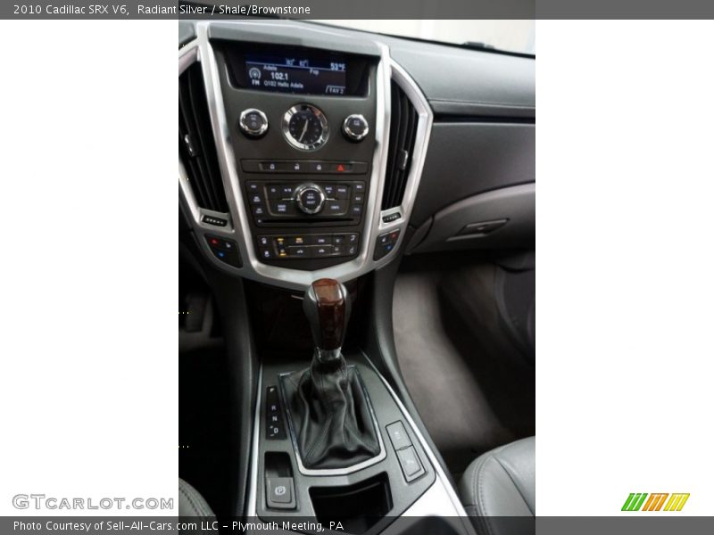 Radiant Silver / Shale/Brownstone 2010 Cadillac SRX V6