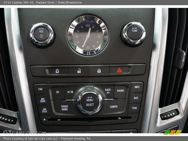 Radiant Silver / Shale/Brownstone 2010 Cadillac SRX V6
