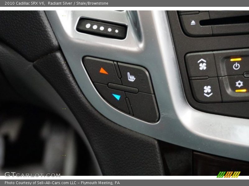 Radiant Silver / Shale/Brownstone 2010 Cadillac SRX V6