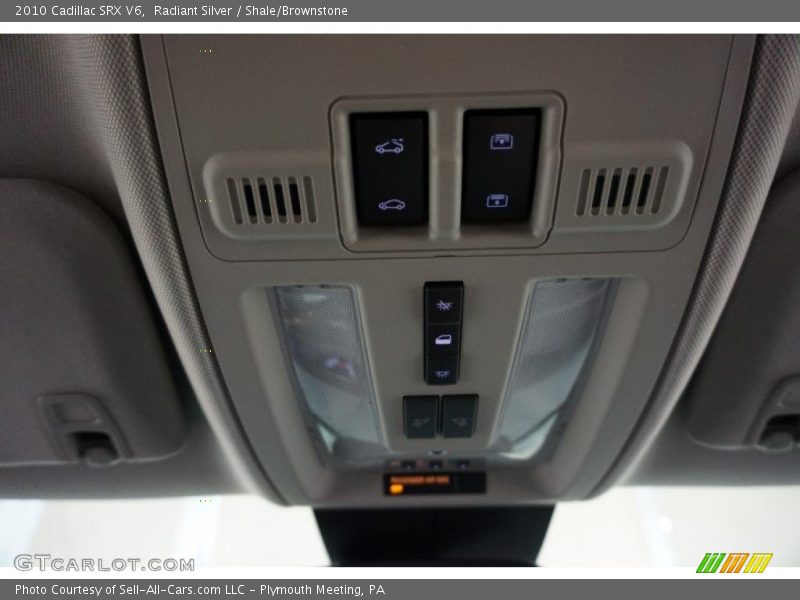 Radiant Silver / Shale/Brownstone 2010 Cadillac SRX V6